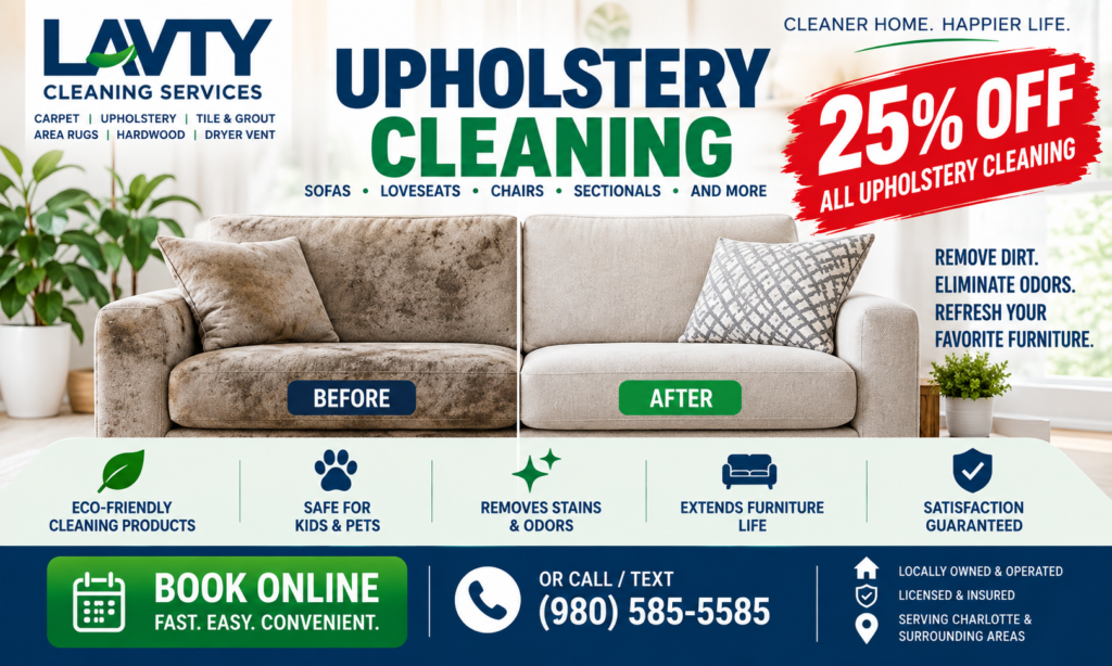 upholstery cleaning